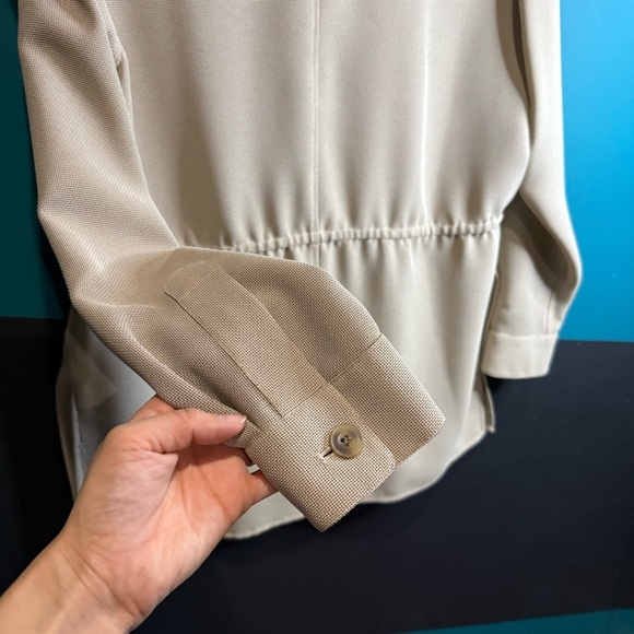 Emanuel Ungaro Tan Blazer with Relaxed Fit - Picture 6 of 12